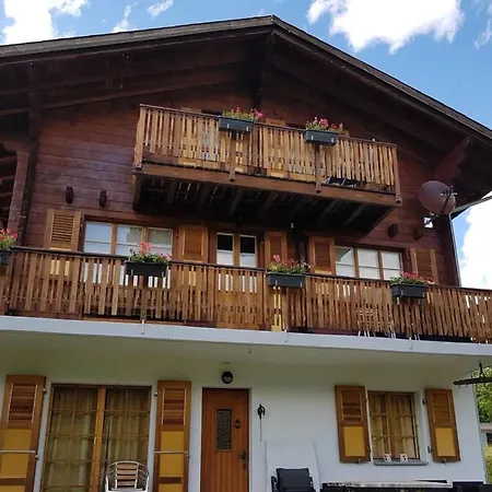6p In The Mountains Near Area Tatil Evi Fiesch